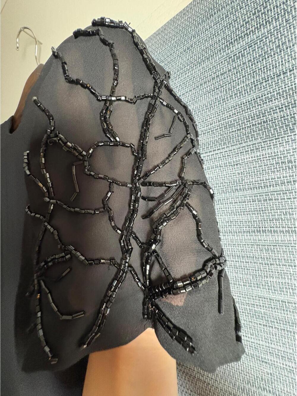 Donna Morgan Dress Black Womens Size 10 Never Worn